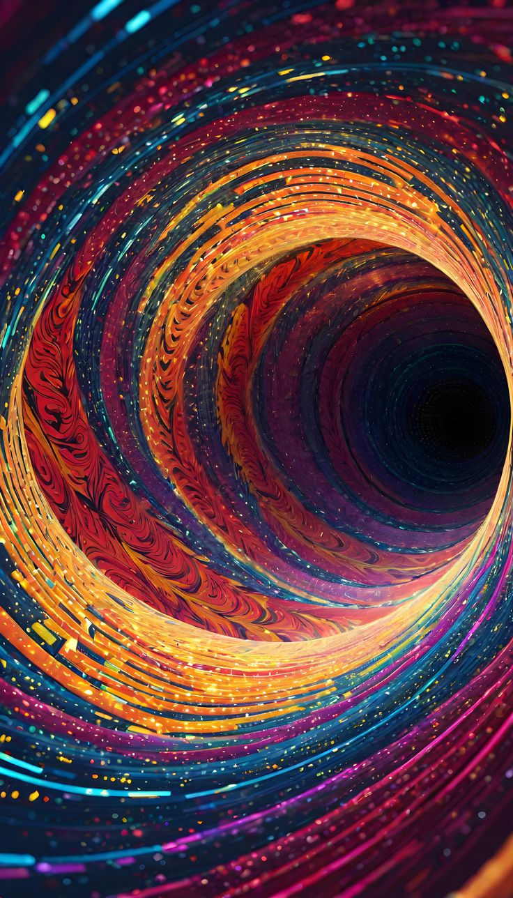 Digital wormhole representing the physical resonance of a signal driven at its natural frequency