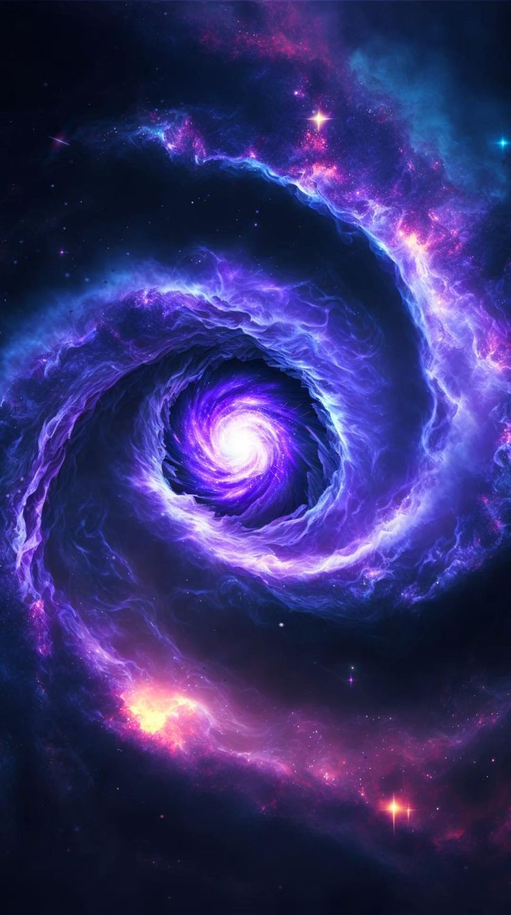 Abstract stepped imagery representing energy existing in discrete quantised levels