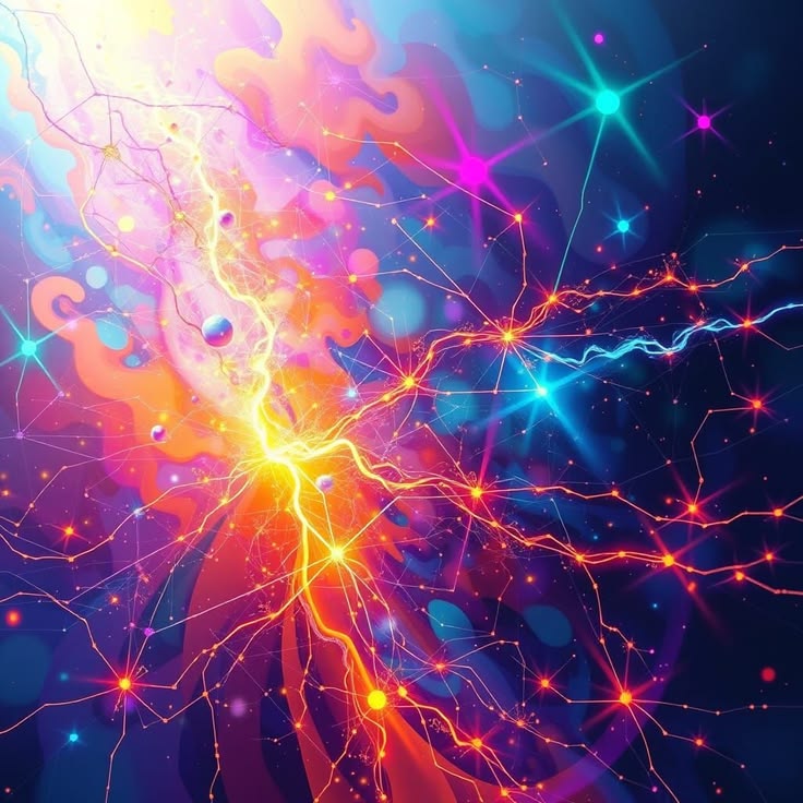 Broad spectral abstract artwork representing wavetable synthesis and its range of timbral possibilities