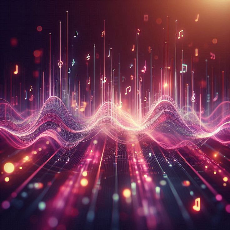 Abstract gradient artwork representing the link between spectral brightness and perceived emotional tone