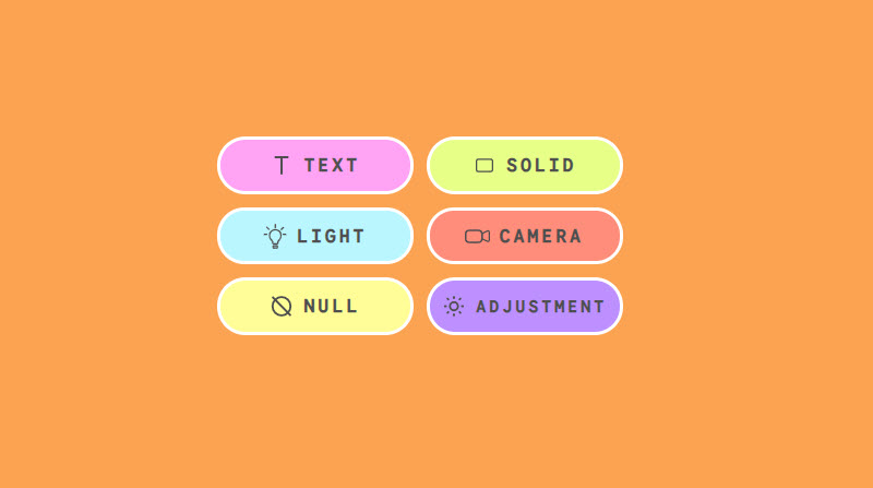 CreateAwesome After Effects Extension - Instantly generate layers